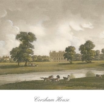 postcard front corsham house by Anthony Pates